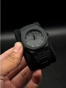 Full Black Aura Quartz Watch