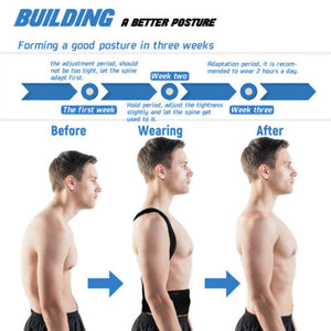Adjustable Back Posture Corrector For Men & Women