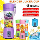 Rechargeable Portable Mini Juicer Blender
